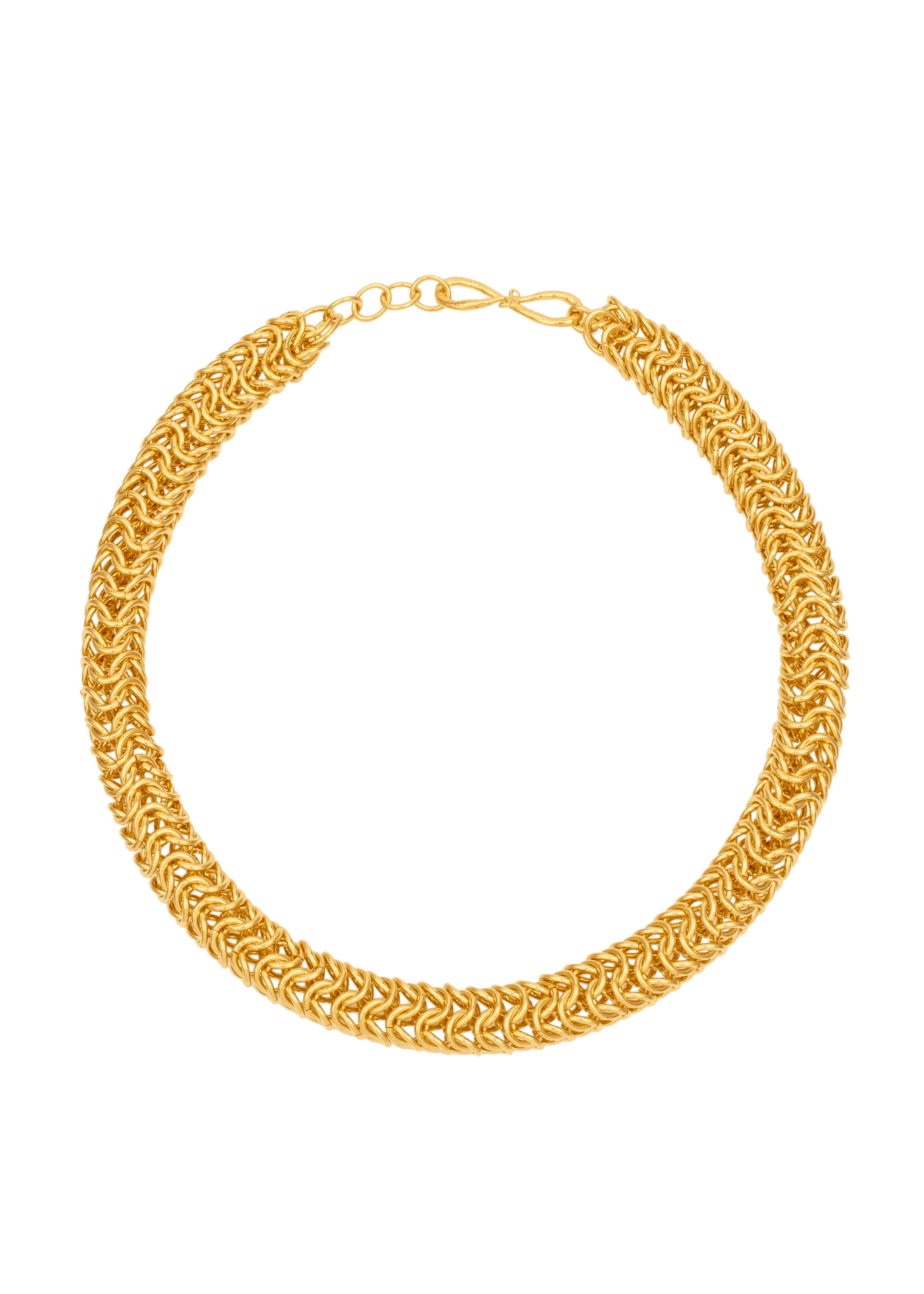 Chain III Necklace in Gold
