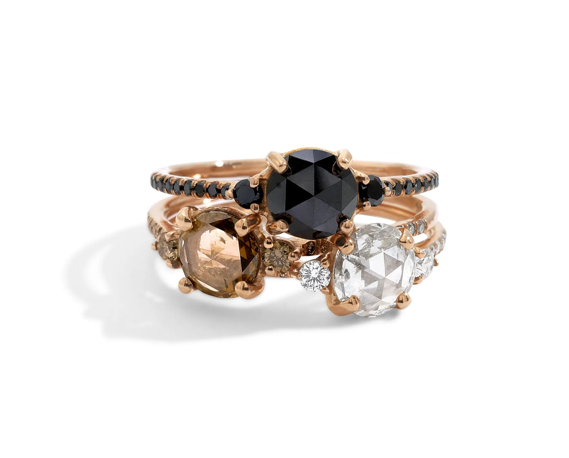champagne iris ring