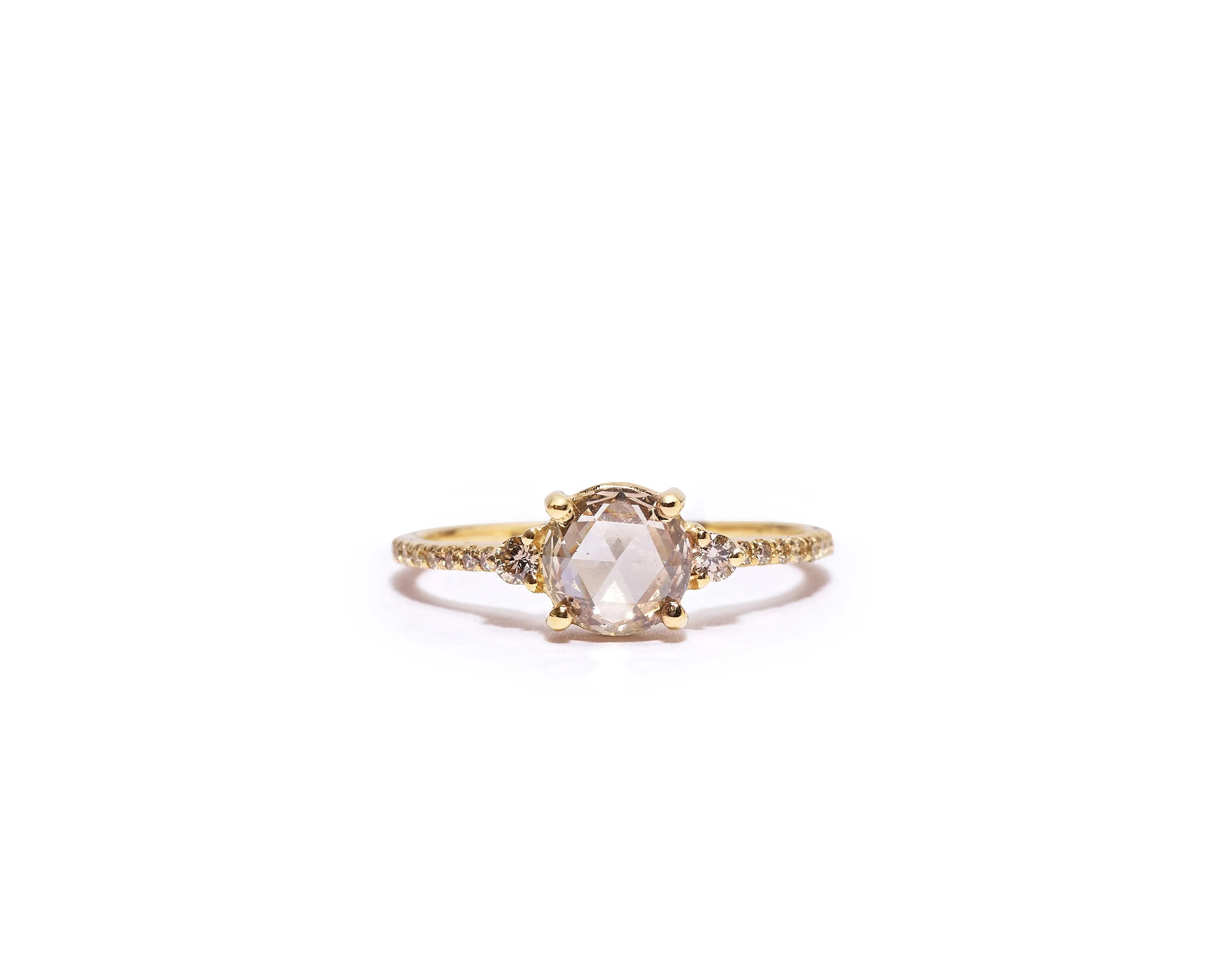 champagne iris ring