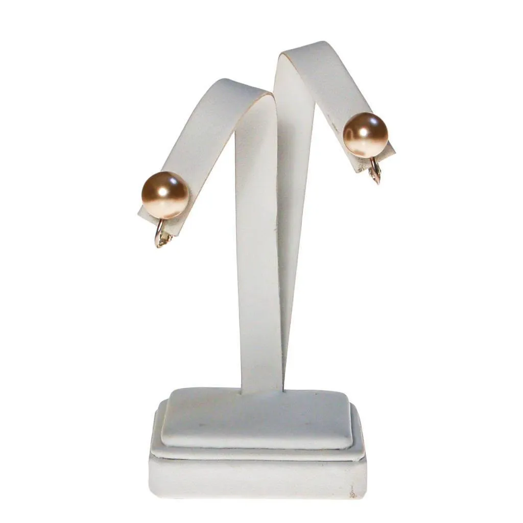 Champagne Pearl Earrings