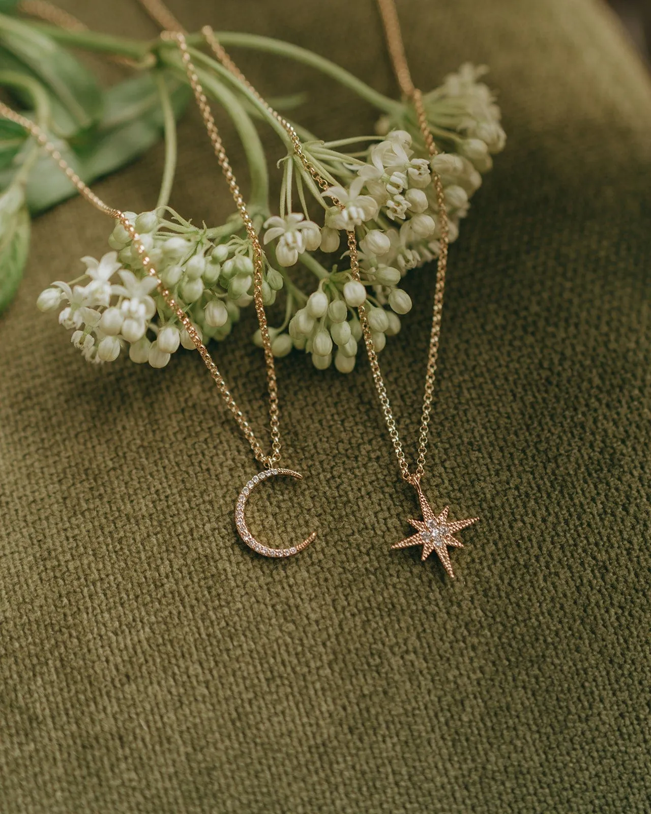 Chelsea Crescent Moon Necklace