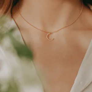 Chelsea Crescent Moon Necklace