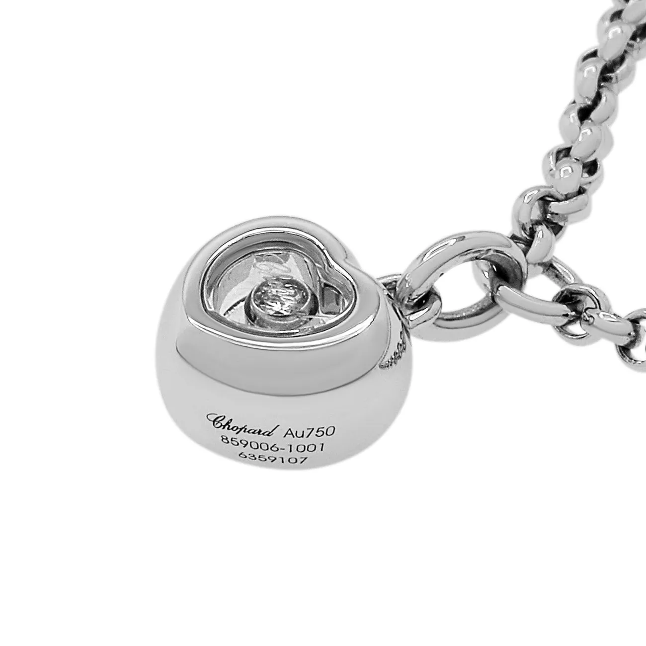 Chopard 18K White Gold Miss Happy Diamond Bracelet