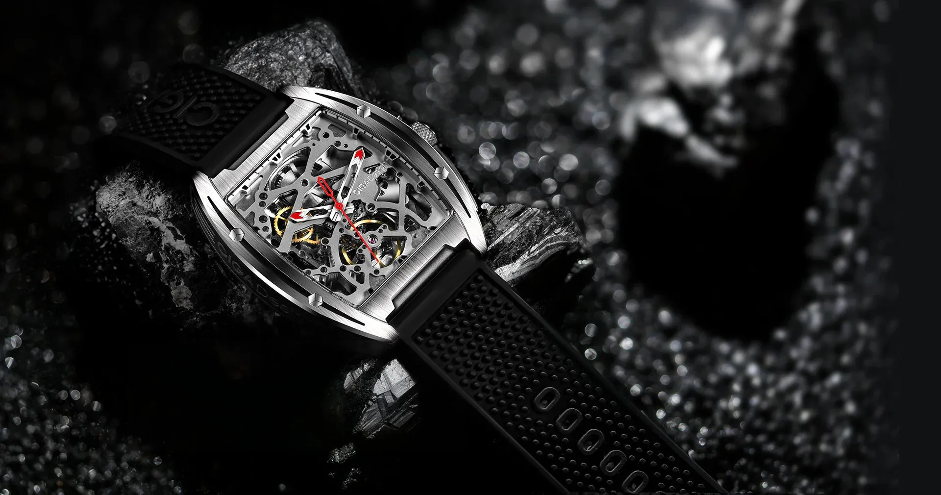 CIGA Design Watch Series Z Edge Titanium Founder Edition Extra Milanese Straps