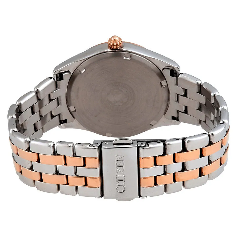 Citizen Corso Light Champagne Mother of Pearl Dial Two-Tone Ladies Watch EV1036-51Y