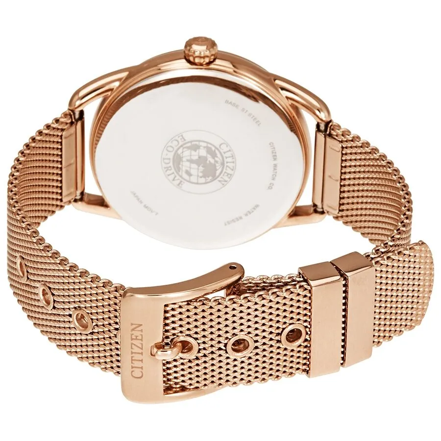 Citizen Drive Silver Dial Eco-Drive Ladies Watch FE6083-72A