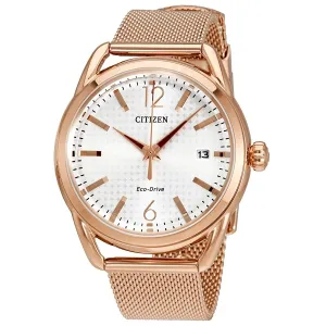 Citizen Drive Silver Dial Eco-Drive Ladies Watch FE6083-72A