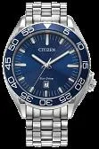 Citizen Eco-Drive Carson Rose Gold-Tone Brown-Dial Watch