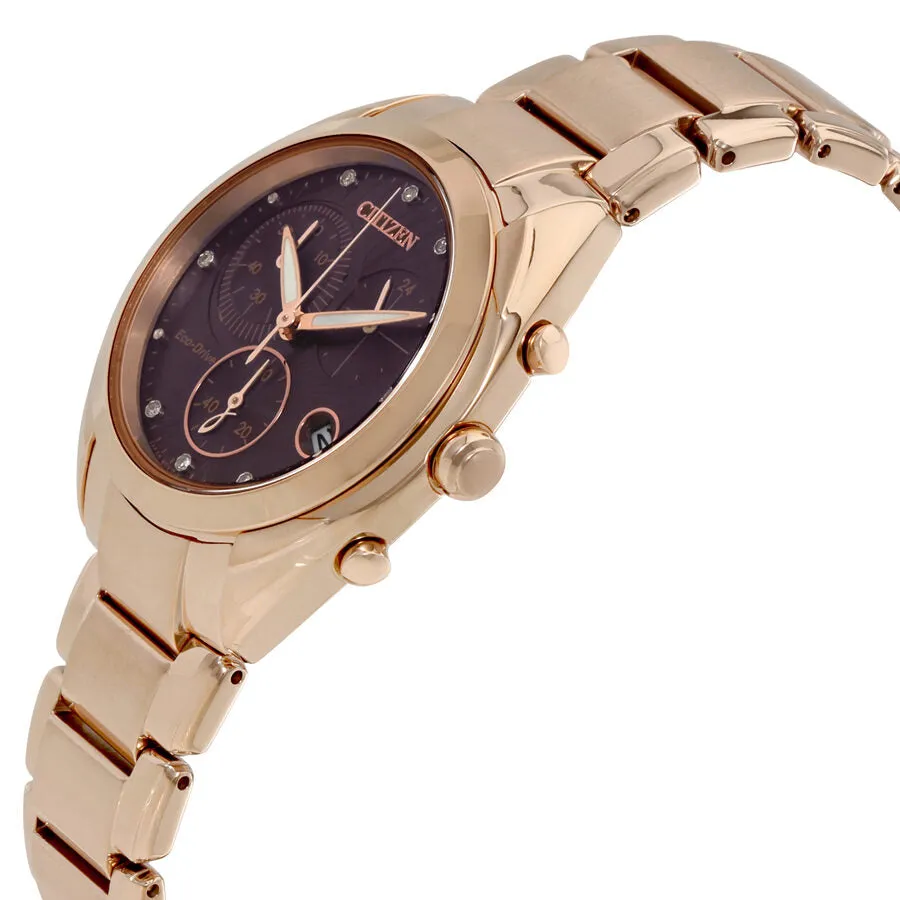 Citizen Eco-Drive Chronograph Ladies Watch FB1395-50W