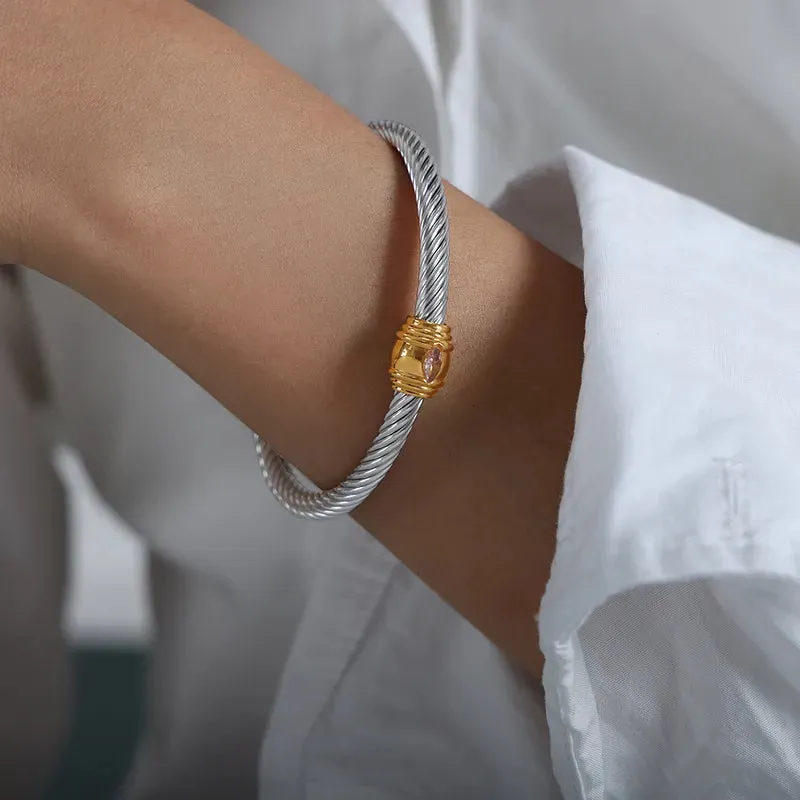 Classic Birthstone Cuff | Pre-Order