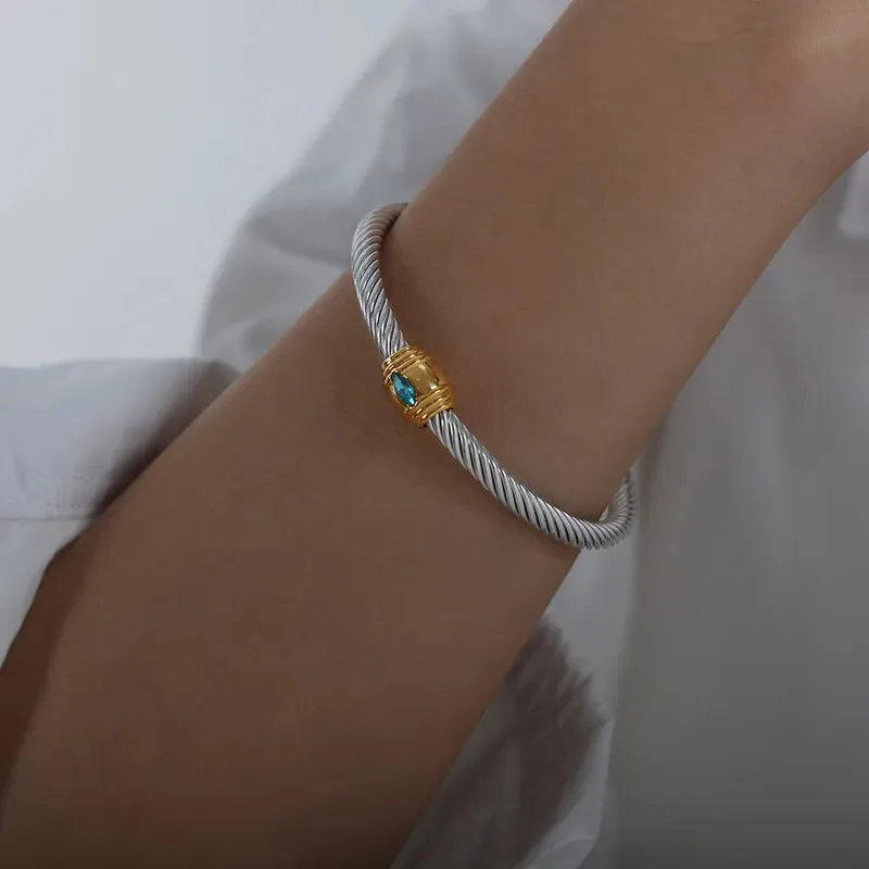 Classic Birthstone Cuff | Pre-Order