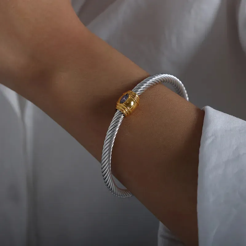 Classic Birthstone Cuff | Pre-Order