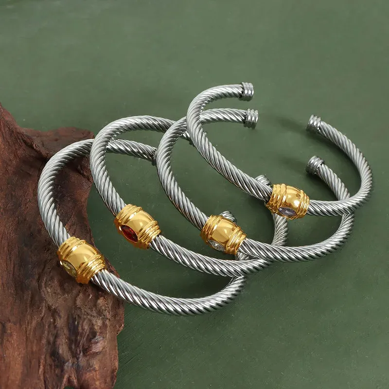 Classic Birthstone Cuff | Pre-Order
