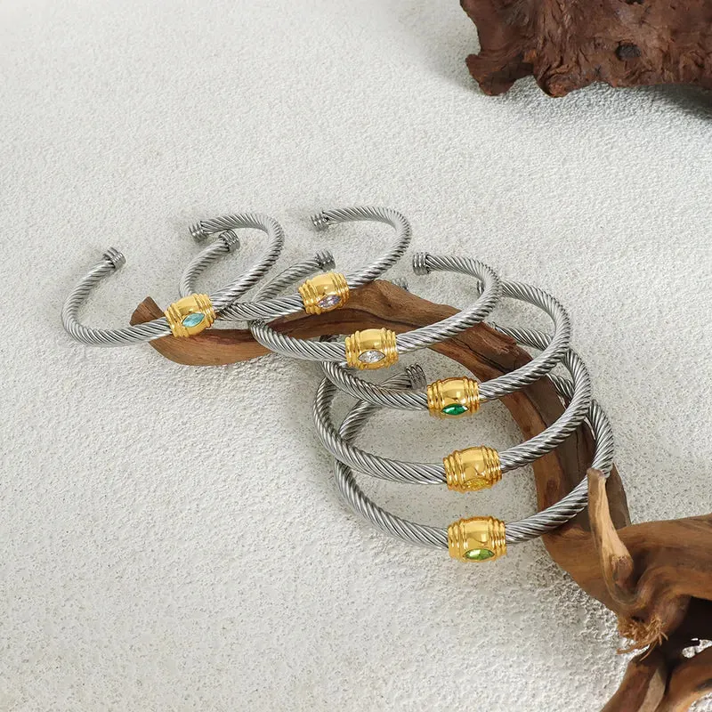 Classic Birthstone Cuff | Pre-Order