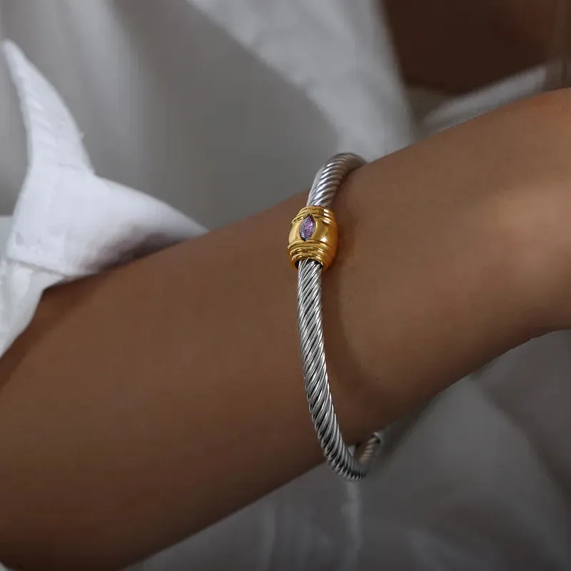 Classic Birthstone Cuff | Pre-Order