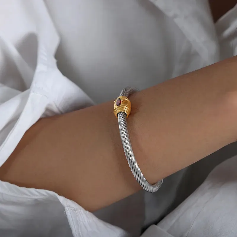 Classic Birthstone Cuff | Pre-Order