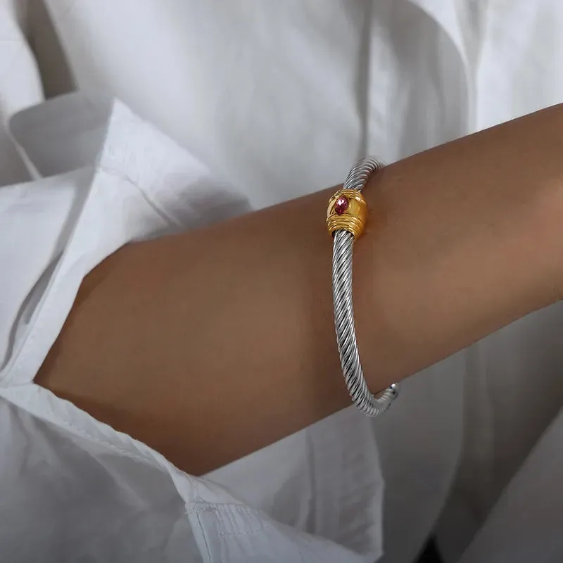 Classic Birthstone Cuff | Pre-Order