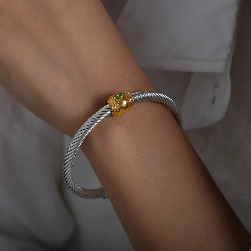 Classic Birthstone Cuff | Pre-Order