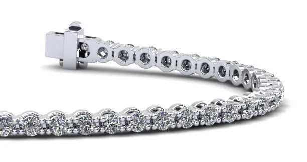 Classic Link Lab-Grown Diamond Tennis Bracelet with 3.00 ct.(finished) 2.5mm