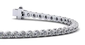 Classic Link Lab-Grown Diamond Tennis Bracelet with 3.00 ct.(finished) 2.5mm
