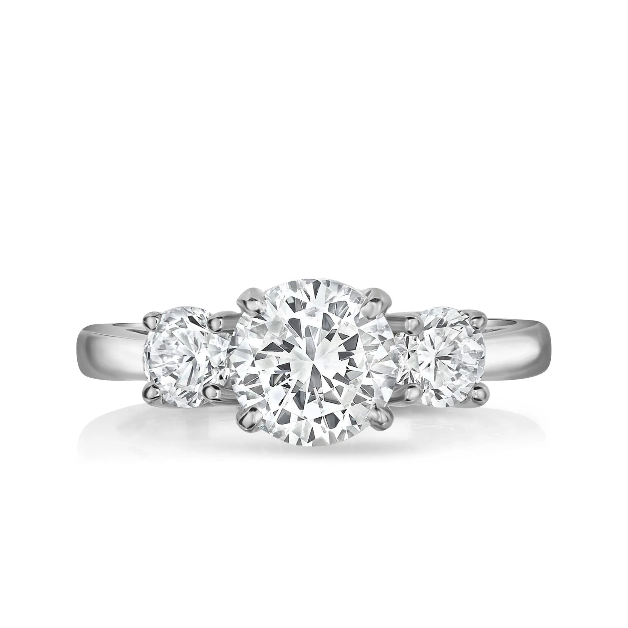 Classic Three Stone Ring