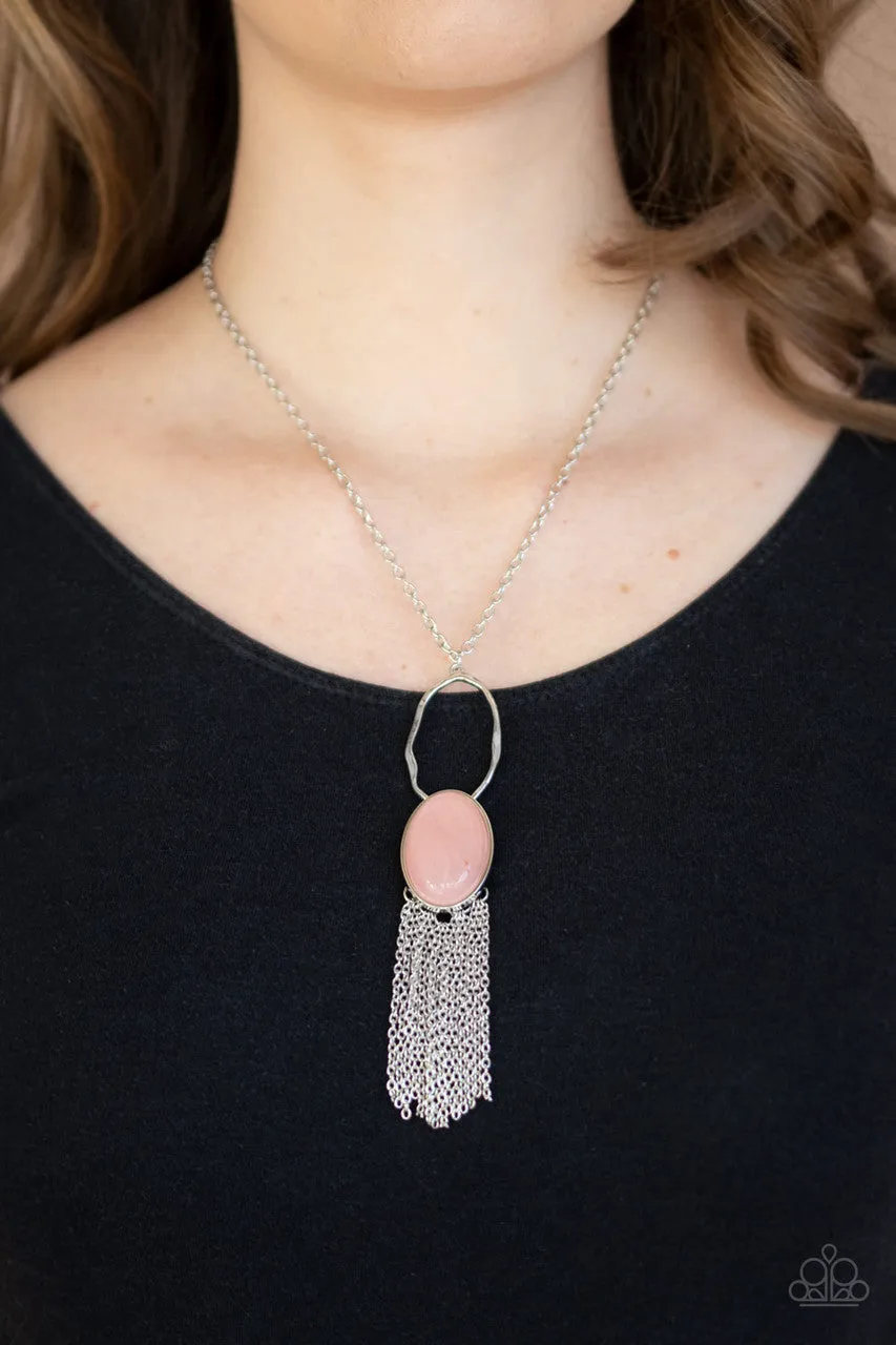 Dewy Desert Pink Paparazzi Necklace