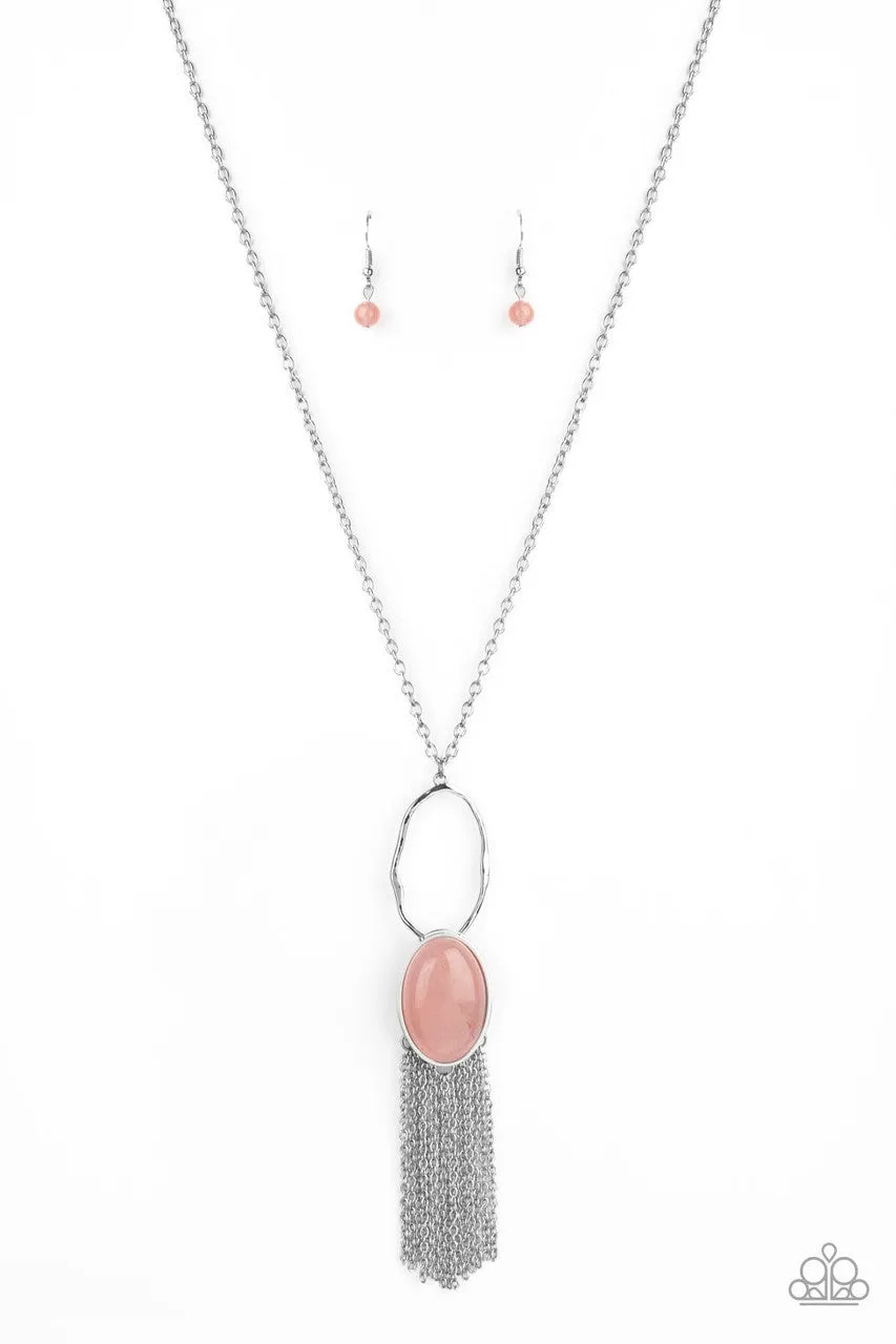 Dewy Desert Pink Paparazzi Necklace