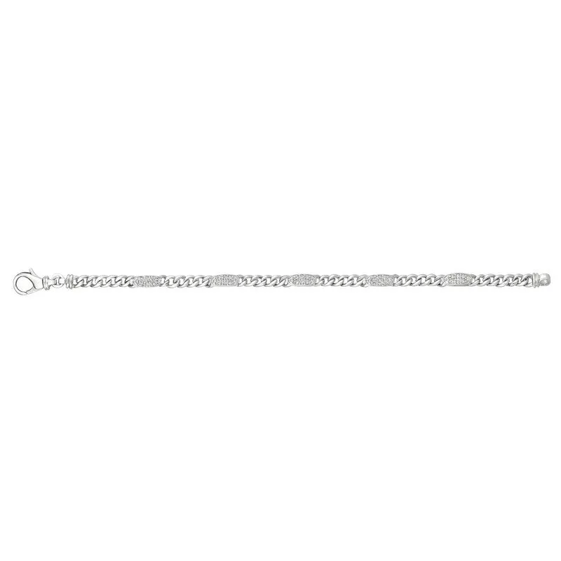 DIAMOND BRACELET 14K ROSE/WHITE/YELLOW GOLD (0.56 CTW)