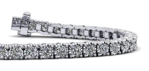 Diamond Crown Lab-Grown Diamond Tennis Bracelet with 7.00 ct.(finished) 3.75mm
