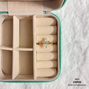 Diamond Cut Ring | EMR08 | Mint