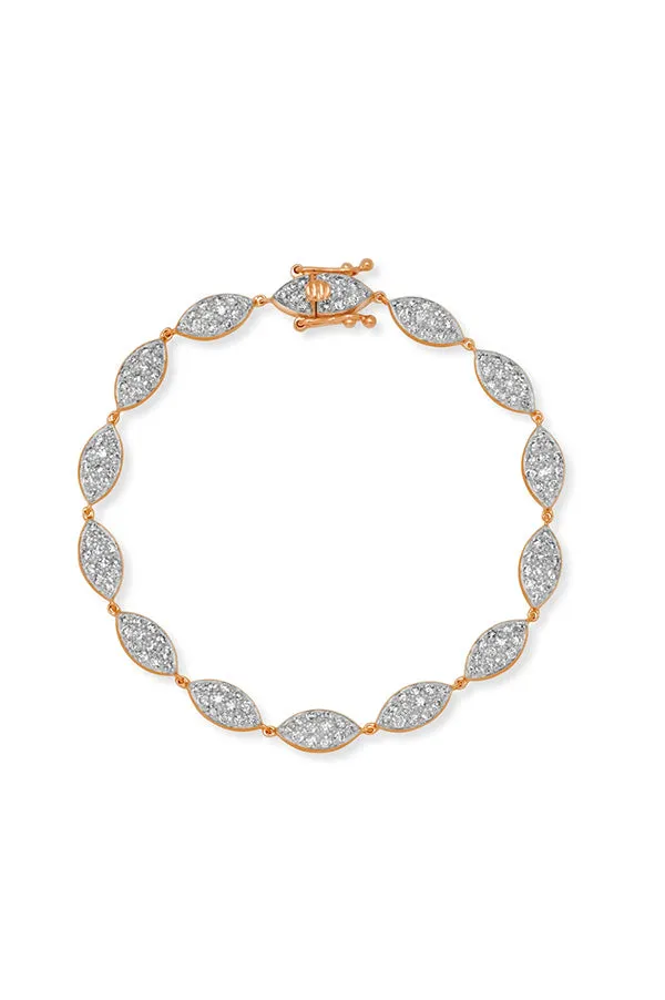 Diamond Evil Eye Bracelet