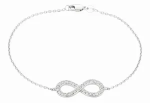 DIAMOND INFINITY BRACELET 14K GOLD (0.4 CTW)