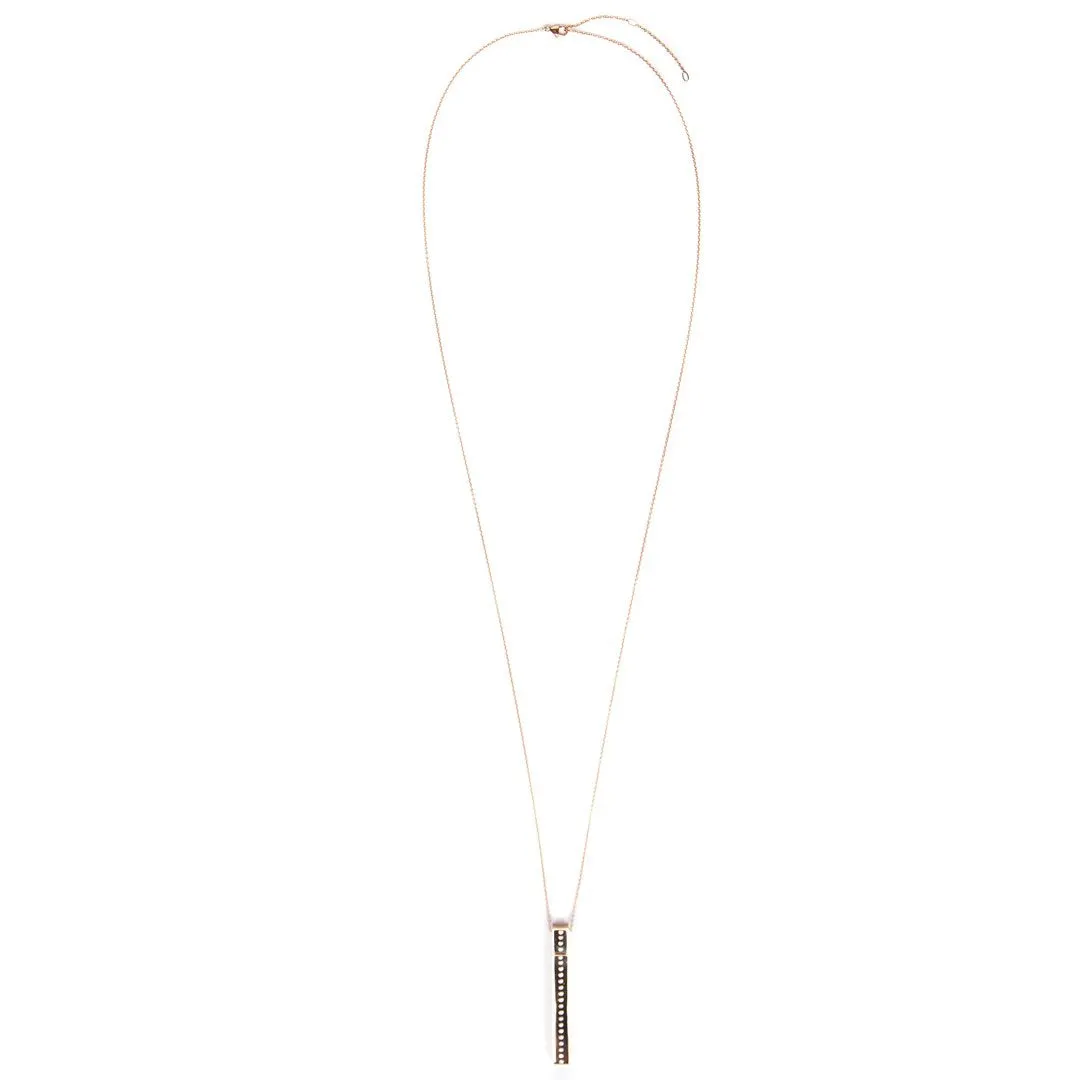 DIANE KORDAS | GOLD AND DIAMOND PERFUME BOTTLE NECKLACE