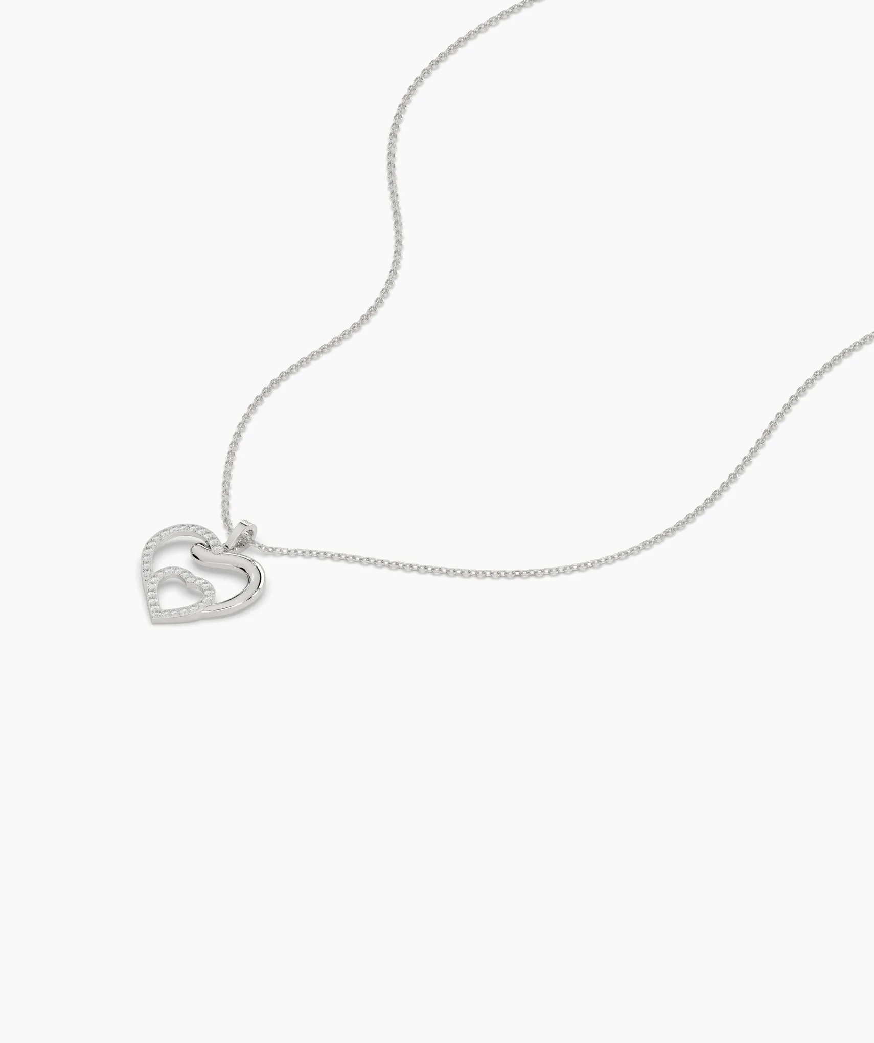 Double Heart Necklace
