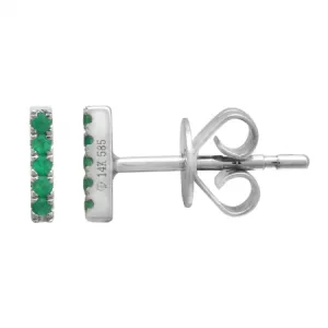 EAR BAR -EMERALD