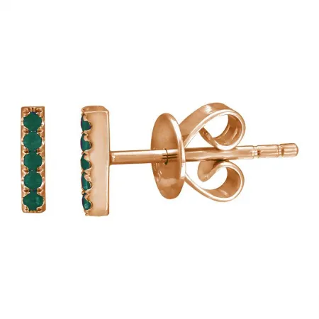 EAR BAR -EMERALD