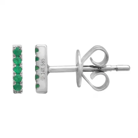 EAR BAR -EMERALD