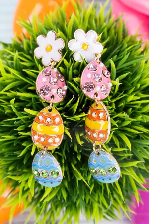 Egg-Cited For Easter Earrings