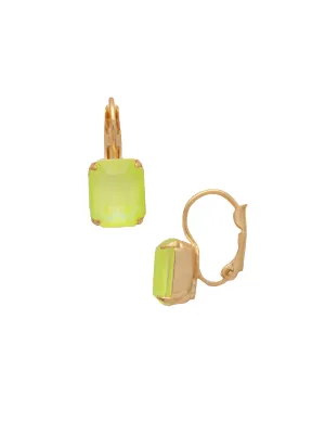 Electric Yellow Octavia Dangle Earrings