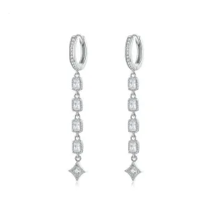 Elegant Crystal Dangle Earrings