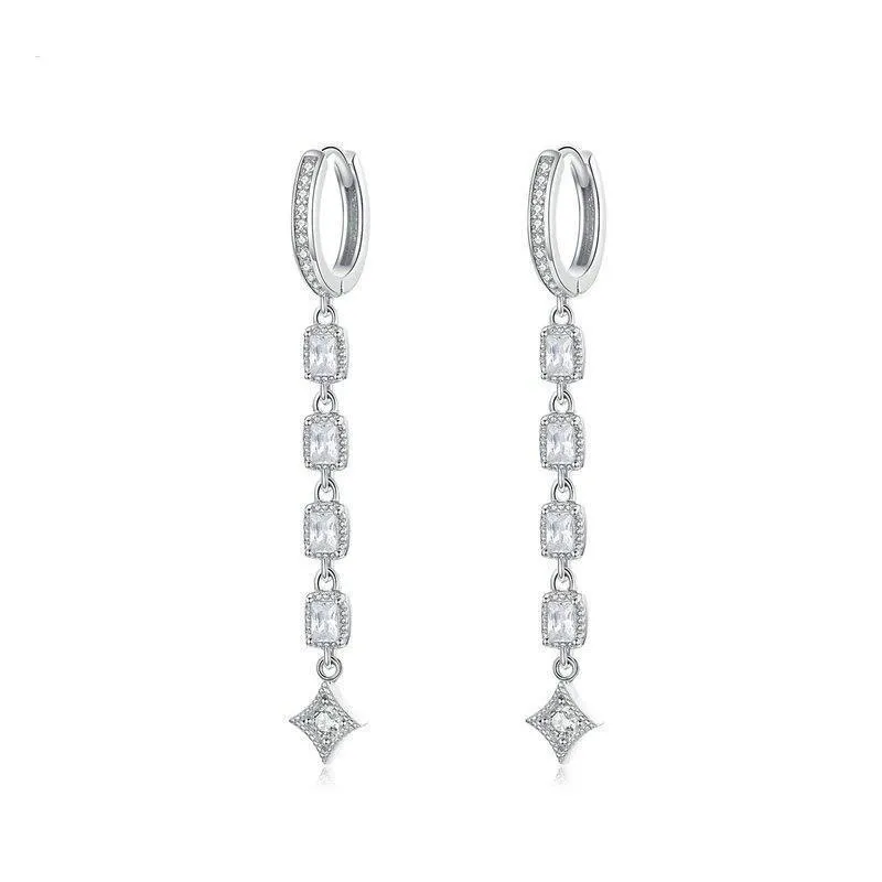 Elegant Crystal Dangle Earrings