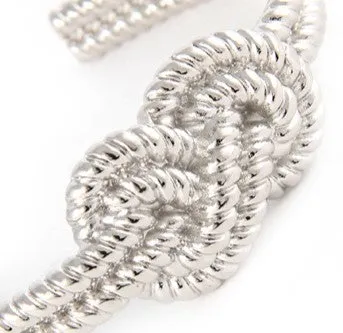 Elegant Knotted Cuff Texture Bracelet