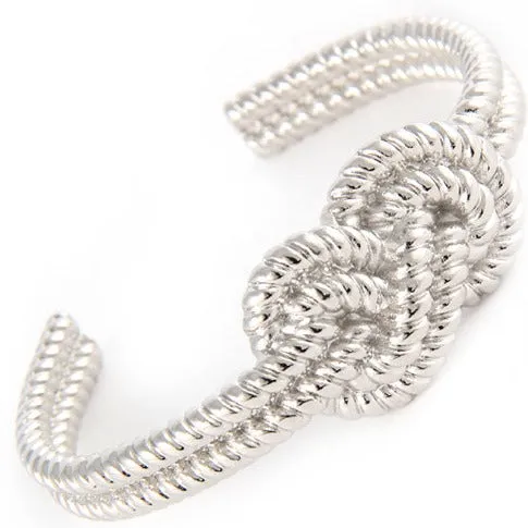 Elegant Knotted Cuff Texture Bracelet