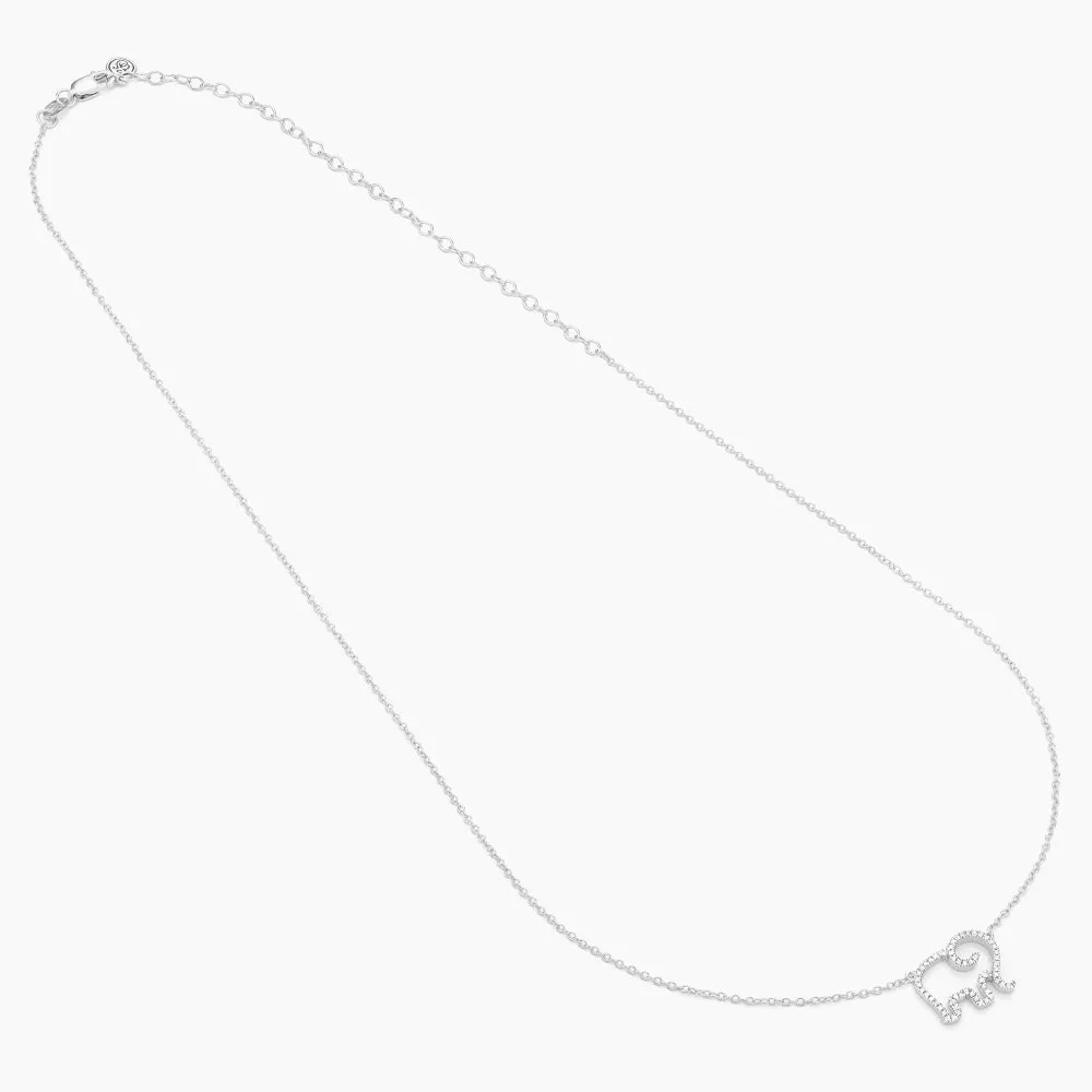 Elephant Mom Pendant Necklace