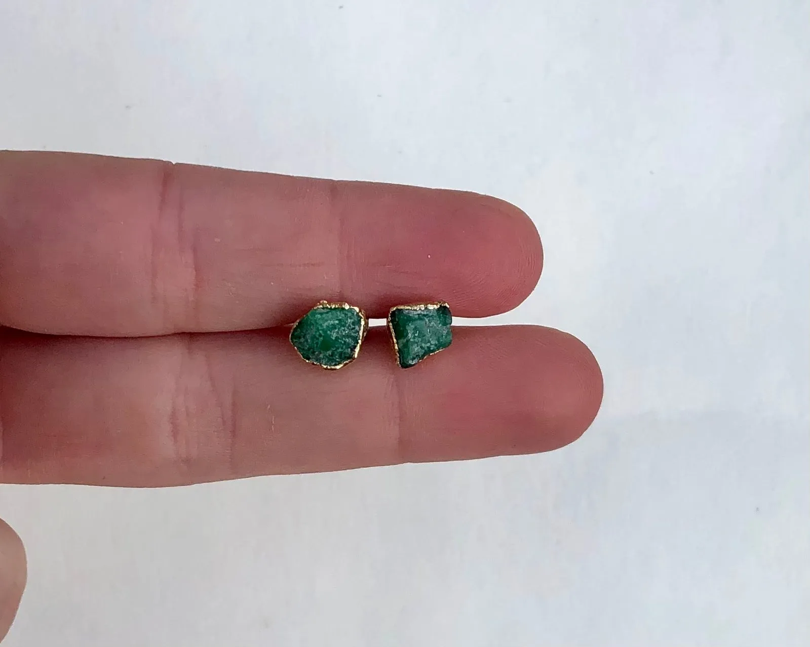 Emerald Studs