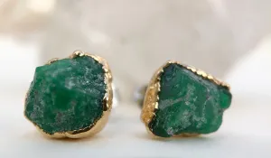 Emerald Studs