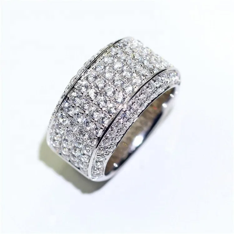 Eternity Ring | Promise Ring | Mens Ring | Womens Ring | Eternity Ring Diamond | Iced Out Ring | Engagement Rings | Wedding Band | Iced Ring