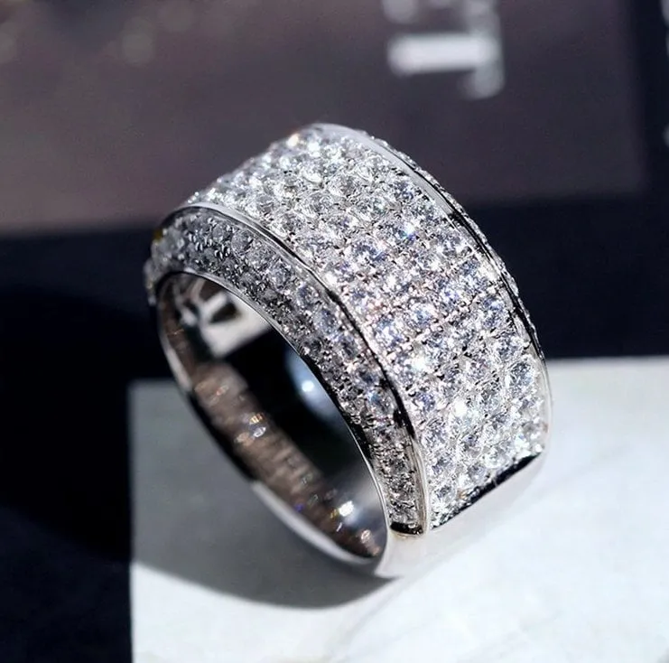 Eternity Ring | Promise Ring | Mens Ring | Womens Ring | Eternity Ring Diamond | Iced Out Ring | Engagement Rings | Wedding Band | Iced Ring