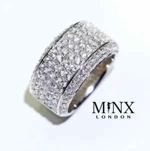 Eternity Ring | Promise Ring | Mens Ring | Womens Ring | Eternity Ring Diamond | Iced Out Ring | Engagement Rings | Wedding Band | Iced Ring