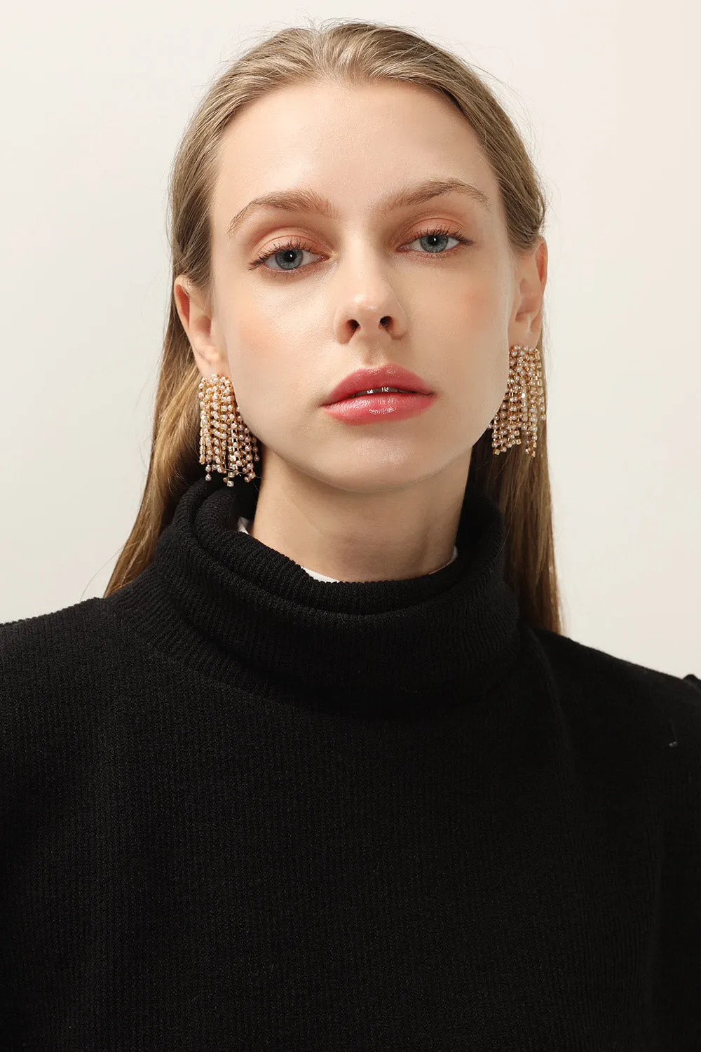 Faux Pearl Stamens Earrings